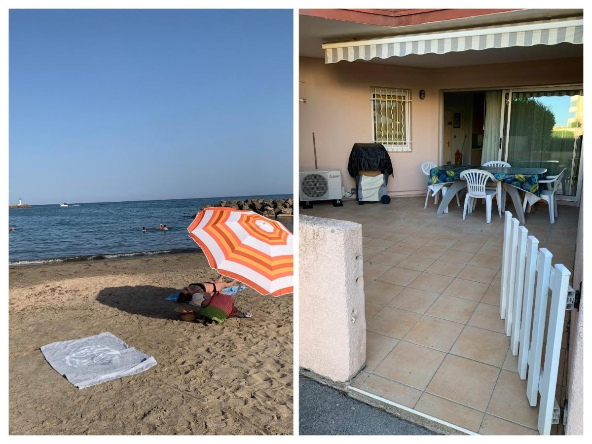 T2 Climatise - Rdc & Belle Terrasse A Frontignan Plage Exterior photo